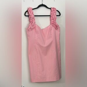 LILLY PULITZER (small blemish!) Devin’s Pink Seersucker Sleeveless Dress Size M
